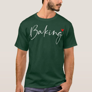 Backherz Konditorei Koch Lover Baker Kulinarischer T-Shirt