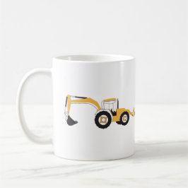 Backhoe-Bauwagen Kaffeetasse