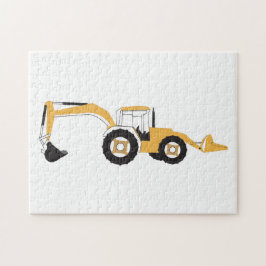 Backhoe-Bauwagen Puzzle