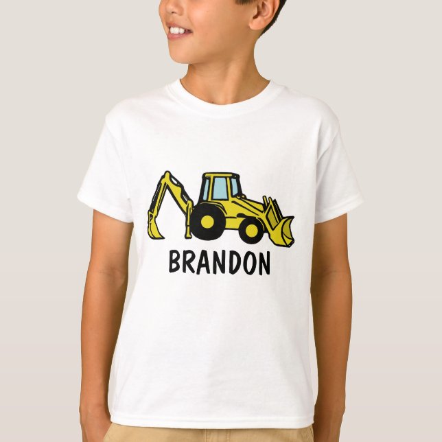 Backhoe/BRANDON T-Shirt (Vorderseite)