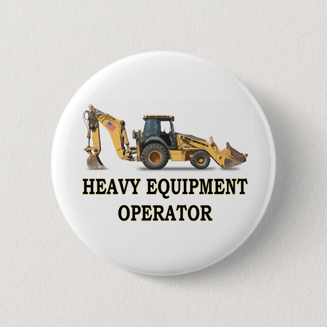 BACKHOE-LADER BUTTON (Vorderseite)