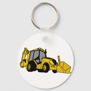 Backhoe Schlüsselanhänger