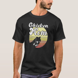Backhuhn Retro Mama Huhn T-Shirt