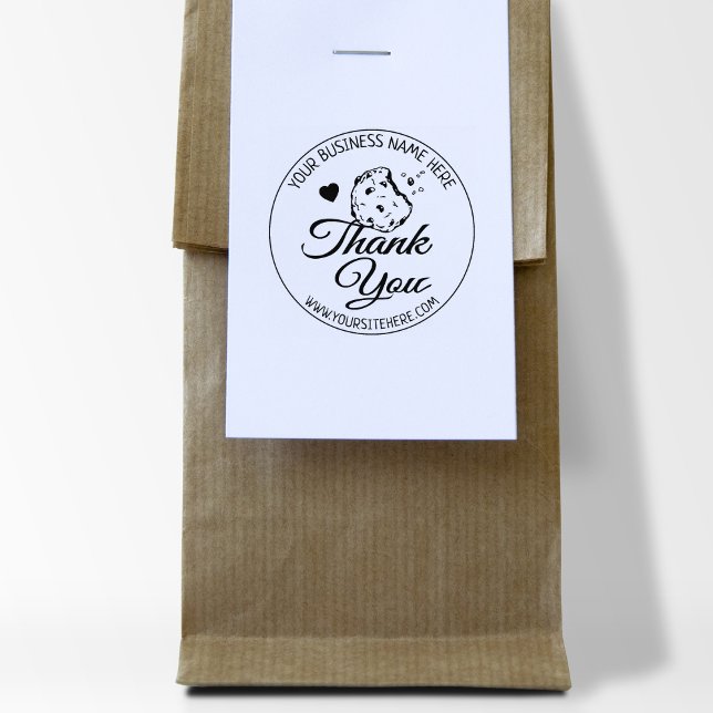 Backing Small Business Vielen Dank Gummistempel (Von Creator hochgeladen)