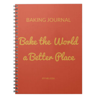 Backjournal Terrakotta & Senfgelb Notizblock