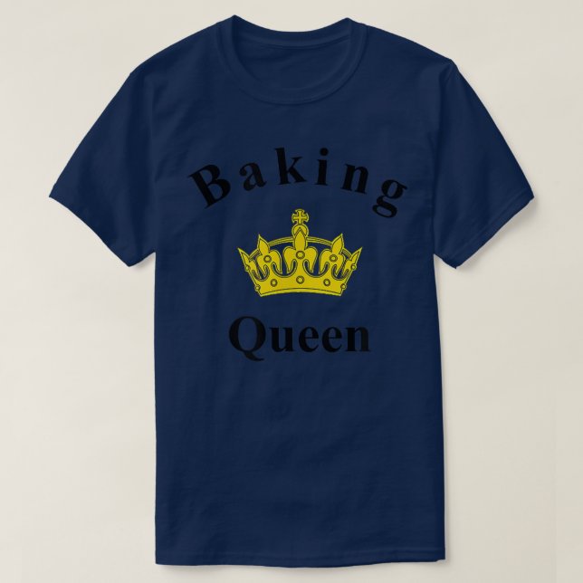 Backkönigin I Liebe Backtee T-Shirt (Design vorne)