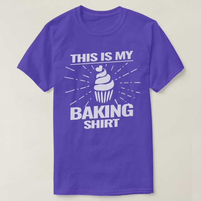 Backkuchen Backkuchen Backbacken Kuchen T-Shirt (Design vorne)