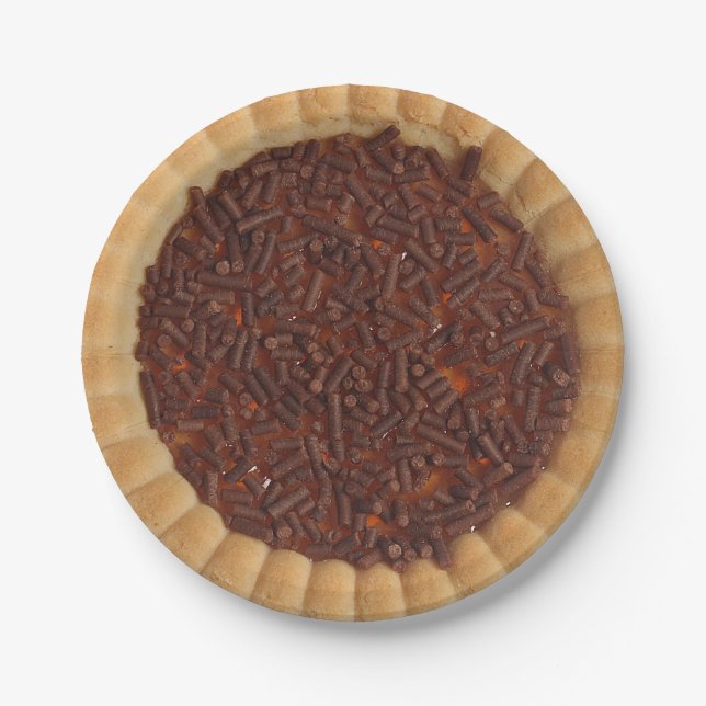 Backkuchen-Cookie Pappteller (Vorderseite)