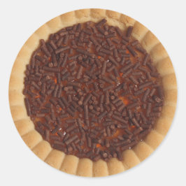 Backkuchen-Cookie Runder Aufkleber