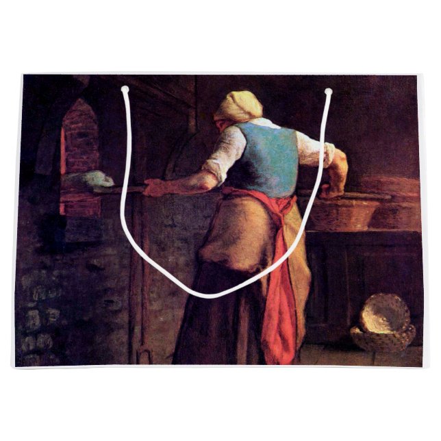 Backkuchen, Jean-Francois Millet Große Geschenktüte (Vorderseite)
