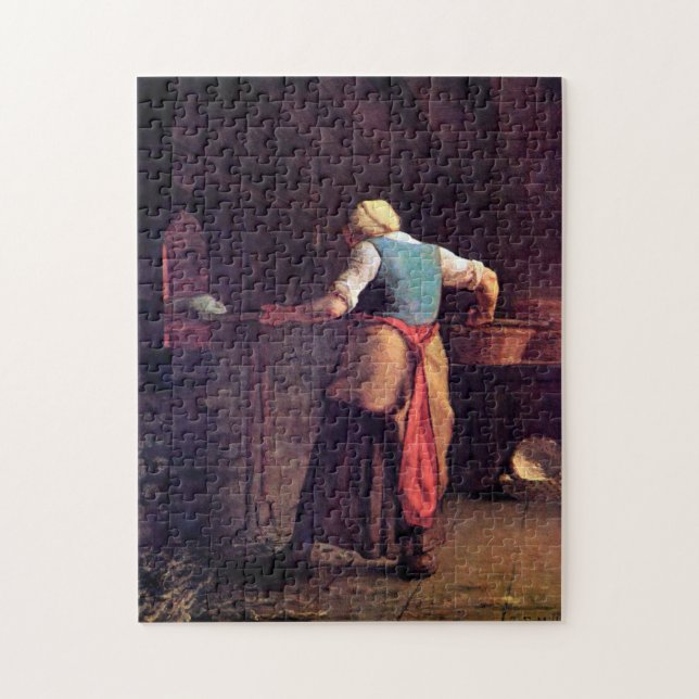 Backkuchen, Jean-Francois Millet Puzzle (Vertikal)