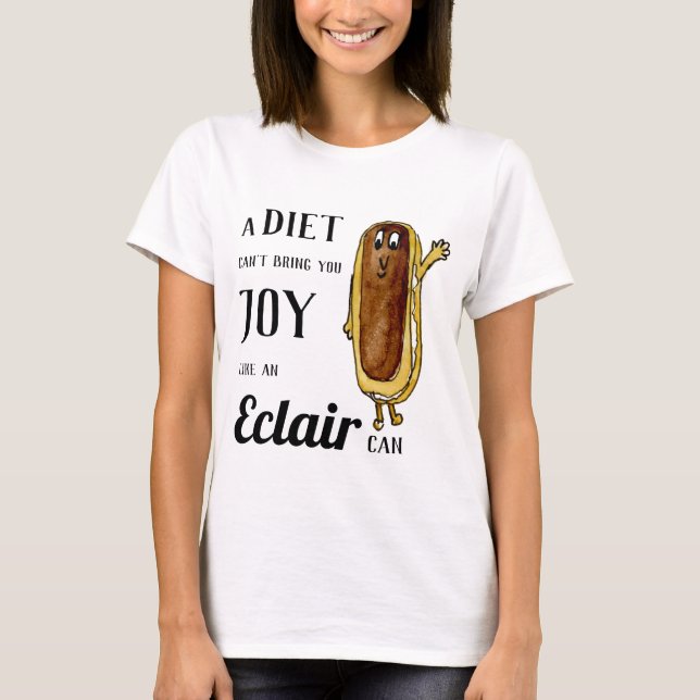 Backkuchen lustiges Sprichwort T-Shirt (Vorderseite)