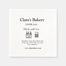 Backkuchen mit Zutaten aus Liebe q r