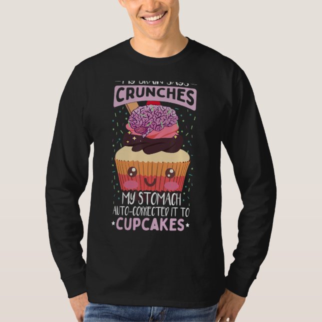 Backkuchen Zitat Backkuchen Kuchen T-Shirt (Vorderseite)