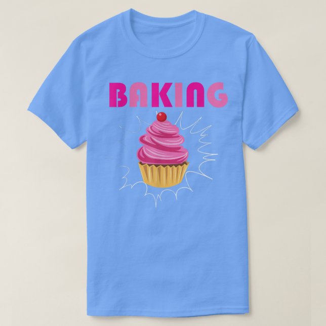 Backkuchendekorator Cupcake Bäckerei Besitzer T-Shirt (Design vorne)