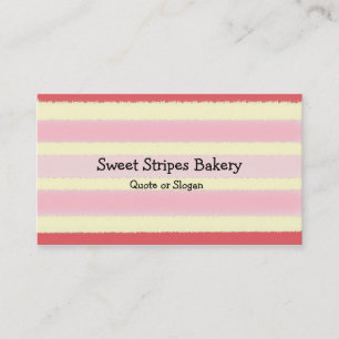 Backkuchenkarten, die an die Geschäftsbedingungen  Visitenkarte