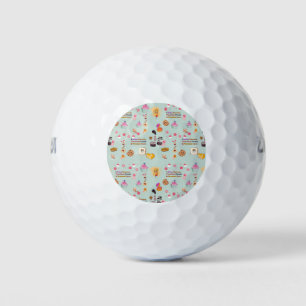 Backliebhaber Geschenk: Ich backe, weil die Leute Golfball