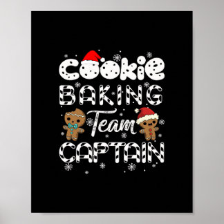Backmannskapitän gingerbrot Weihnachten Poster