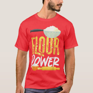 Backmehl Mehl Power T - Shirt