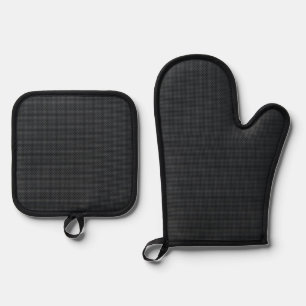 Backofen für Mitt und Töpfe - Niedliche Küche Desi Ofenhandschuh & Topflappen-Set