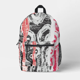 Backpack – Abstract Land Bedruckter Rucksack