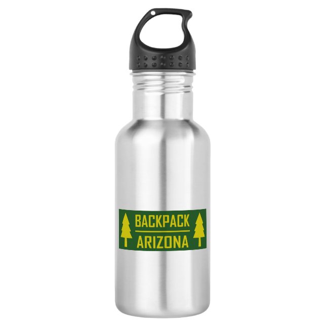 Backpack Arizona Edelstahlflasche (Vorderseite)