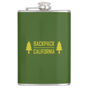Backpack California Flachmann