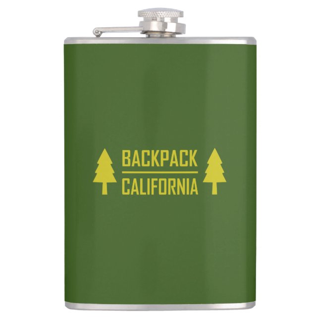 Backpack California Flachmann (Vorderseite)
