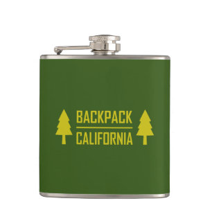Backpack California Flachmann