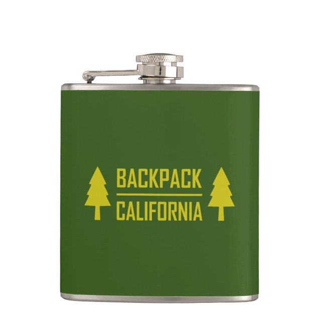 Backpack California Flachmann (Vorderseite)