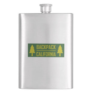 Backpack California Flachmann