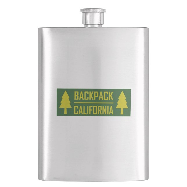 Backpack California Flachmann (Vorderseite)