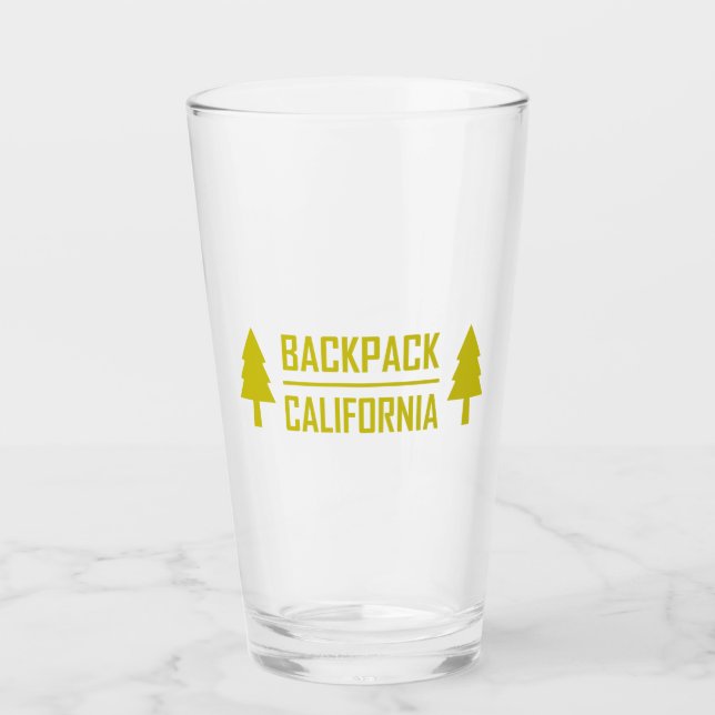 Backpack California Glas (Vorderseite)