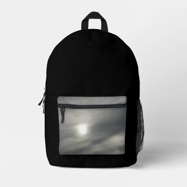 BACKPACK COOL ÖKO STYLE-DESIGN BEDRUCKTER RUCKSACK (Vorderseite)