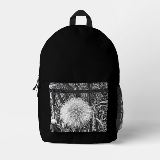 BACKPACK COOL ÖKO STYLE-DESIGN BEDRUCKTER RUCKSACK (Vorderseite)