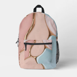 Backpack in stylish graphic bedruckter rucksack