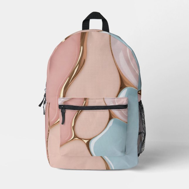 Backpack in stylish graphic bedruckter rucksack (Vorderseite)