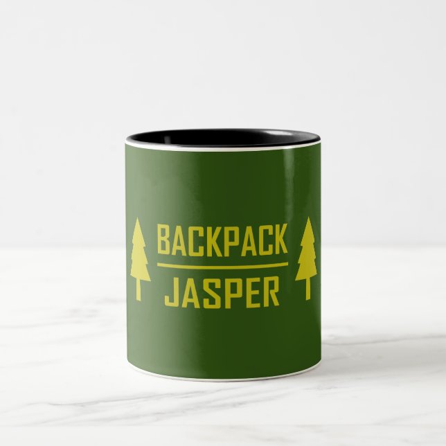 Backpack Jasper Zweifarbige Tasse (Mittel)