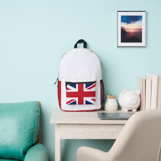 Backpack | UK Flag Simple Design Bedruckter Rucksack