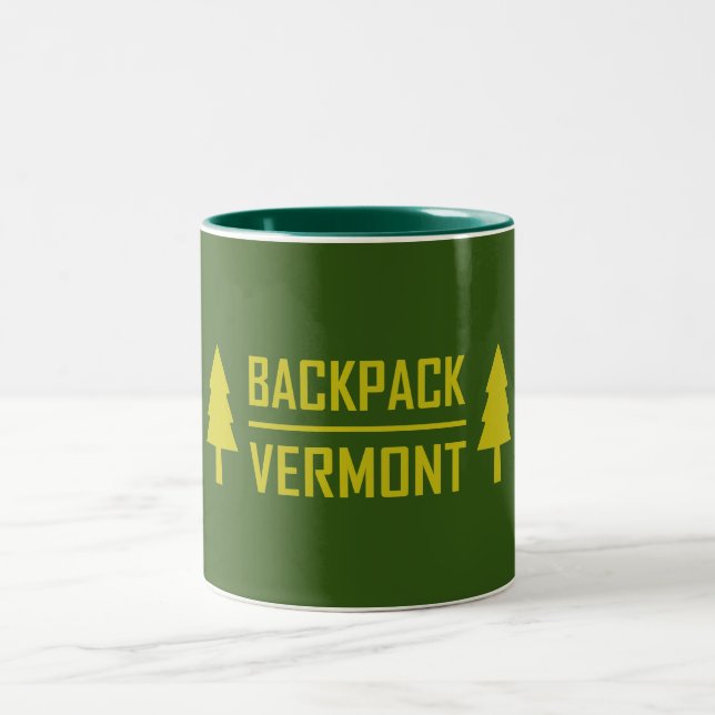 Backpack Vermont Zweifarbige Tasse (Mittel)