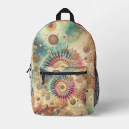 Backpack zur Gefärbte Krawatte Bedruckter Rucksack