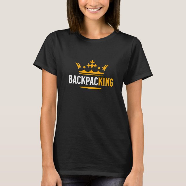 BackpacKing Backpacker Backpacker Backpacker T-Shirt (Vorderseite)