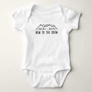 Backpacking Mountain Wanderung Crew Baby Strampler