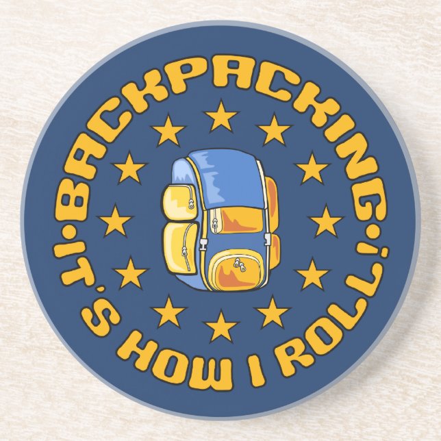 BACKPACKING-Untersetzer Getränkeuntersetzer (Vorne)