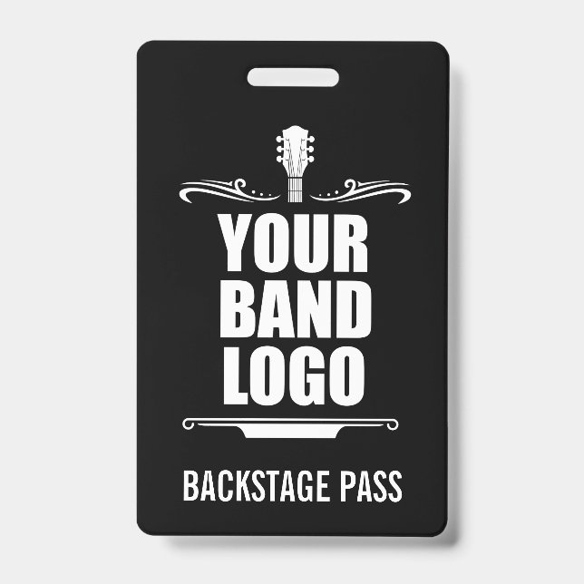 Backpass für Ihr Band-Logo Ausweis (Vorderseite)