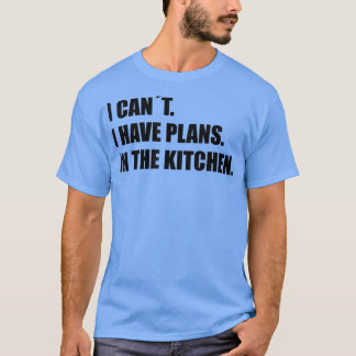 Backpläne in der Küche Bäckerei T-Shirt