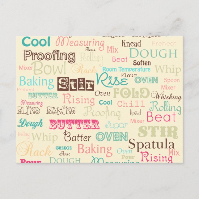 Backpostkarte Postkarte (Vorderseite)