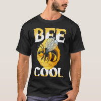 Backprint Bienen Cool Honig und Imker