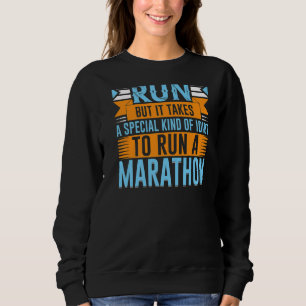 Backprint Es dauert eine besondere Art von Idiot, Sweatshirt