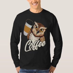 Backprint-Kaffeeeule T-Shirt
